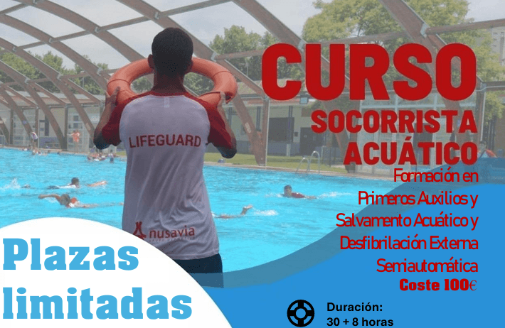 El Ayuntamiento de La Oliva promueve el Curso de Socorrista Acuático