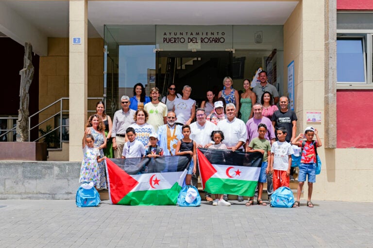 Llegan los niños saharauis del programa ‘Vacaciones en Paz’