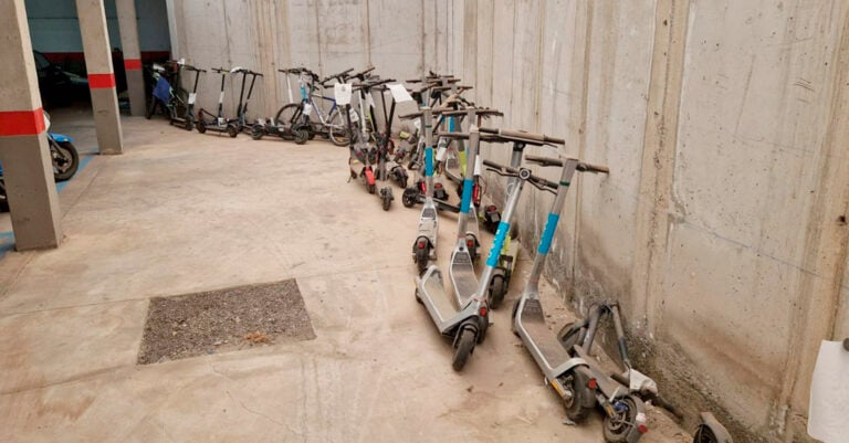 Puerto del Rosario intensifica el control sobre el uso de patinetes: cerca de un centenar de multas y 36 vehículos incautados