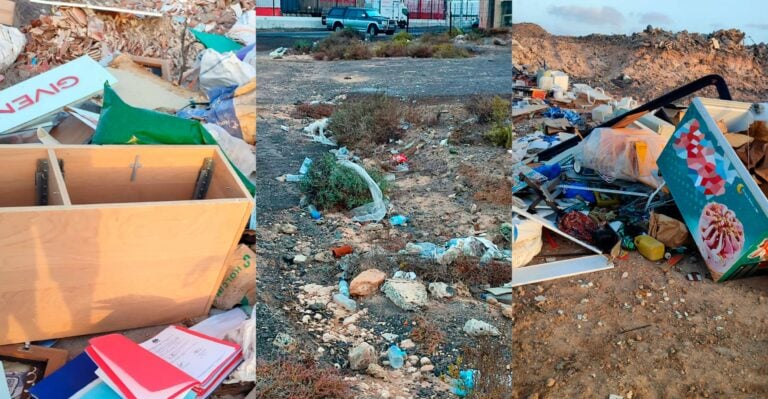 Vecinos de La Hondura en Puerto del Rosario denuncian vertidos ilegales y problemas de salud pública