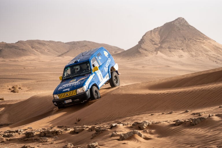 Matías Rodríguez, piloto majorero, triunfa en el Rally Africa Classic 2024 junto a su esposa