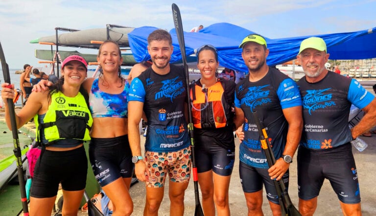 Éxito del piragüismo canario en el Campeonato de España de Kayak de Mar: Herbania y Marlines brillan en Alicante