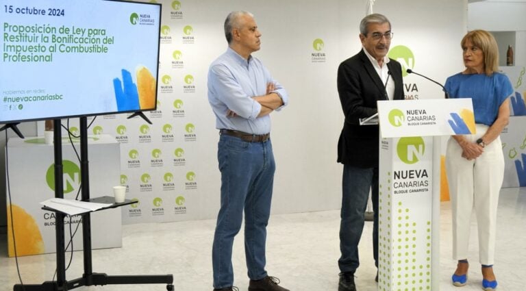 NC-BC denuncia que el Gobierno de Clavijo prohíbe bonificar el impuesto del combustible a 25.000 autónomos y pymes