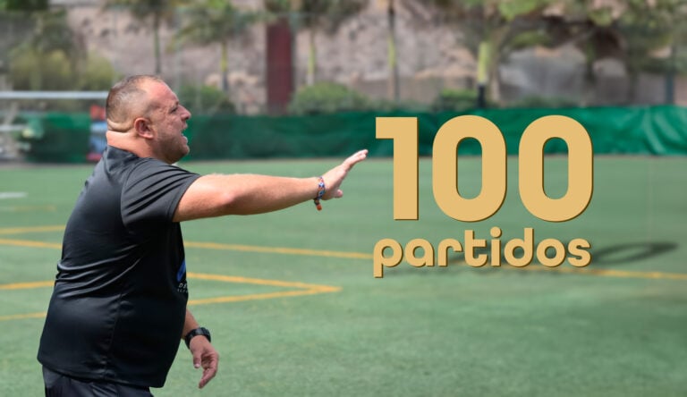Nauzet Cruz alcanza los 100 partidos en los banquillos del Grupo Canario de Tercera