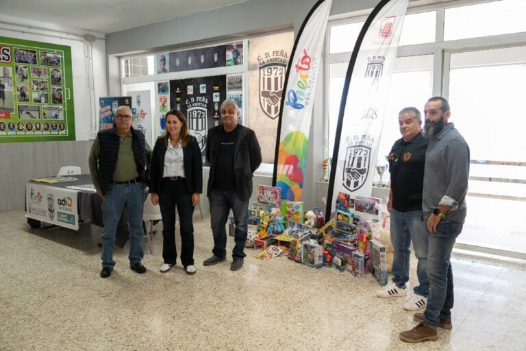 La Peña de la Amistad organiza su partido benéfico para recaudar juguetes