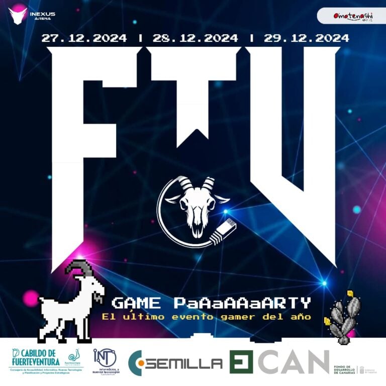 Tres días de tecnología, videojuegos y creatividad en la Fuerteventura Game Party