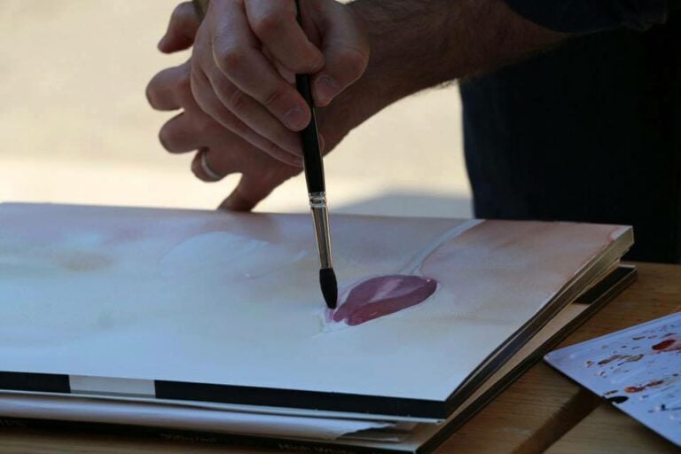 «Ida y Vuelta»: la acuarela contemporánea canaria regresa al mundo cultural de Puerto del Rosario