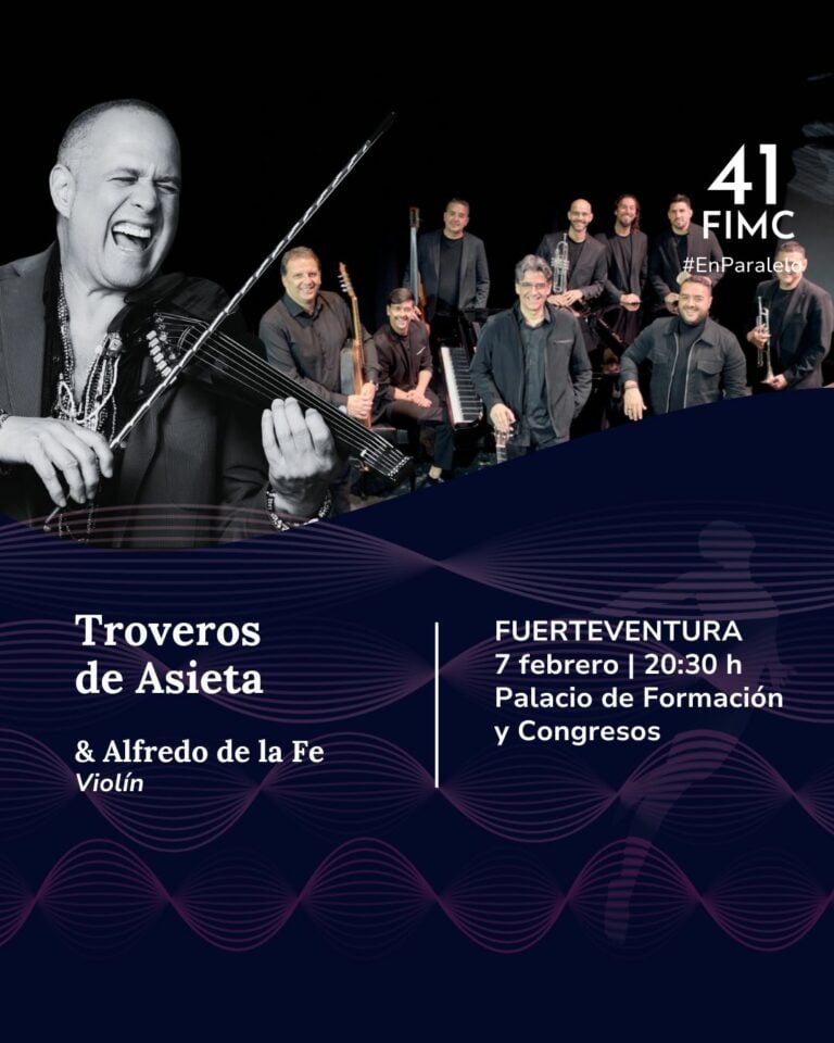 El Palacio de Formación y Congresos de Fuerteventura acoge el ritmo cubano de Troveros de Asieta & Alfredo de la Fe