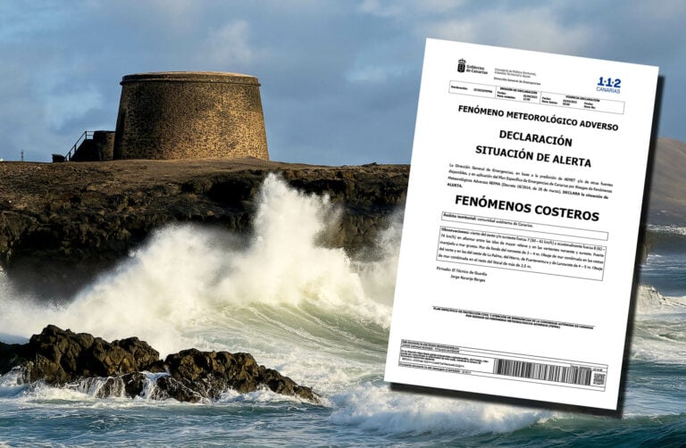 El Cabildo activa el PEIN por alerta de vientos y fenómenos costeros en Fuerteventura