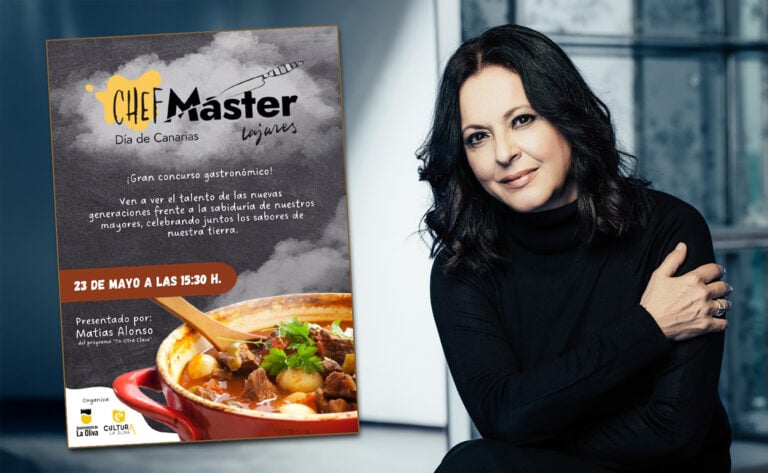 Olga Cerpa y el Chef Master Lajares protagonizan una celebración con sabor y raíces canarias