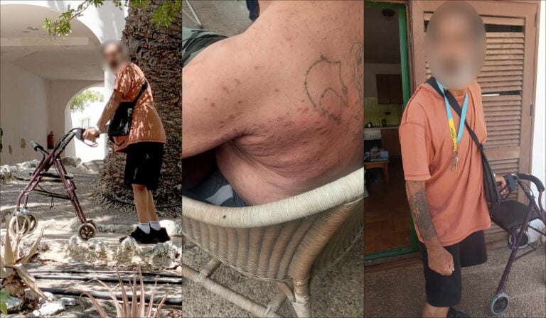 Vecinos de Nuevo Horizonte piden ayuda para un hombre con discapacidad que vive “en condiciones infrahumanas”