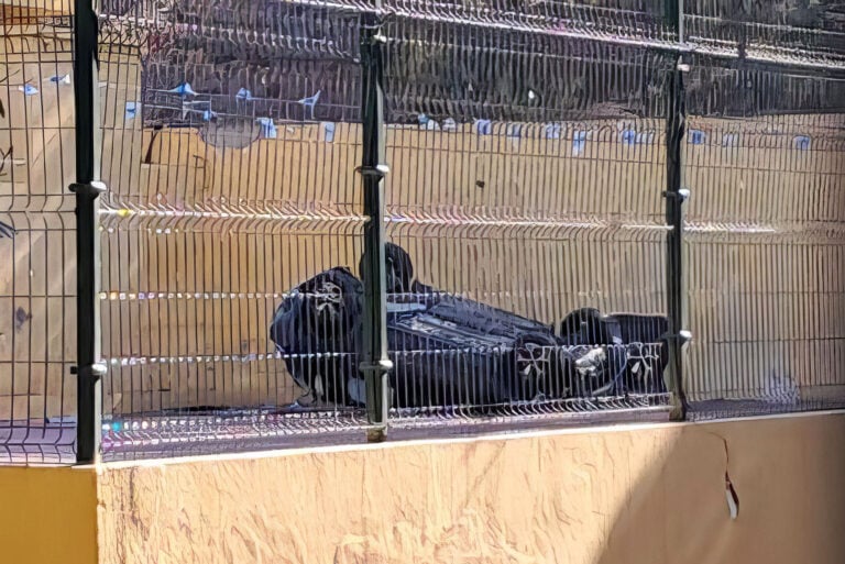 Una mujer herida tras caer con su vehículo por un desnivel en Morro Jable