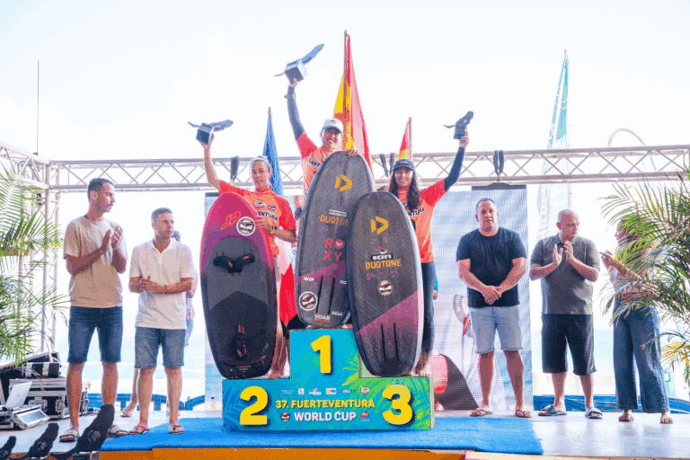 Pájara celebra el éxito internacional del Campeonato Mundial de Windsurf y Wingfoil en su 37ª edición