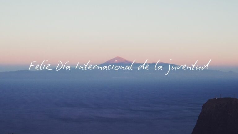 “Lo que te sostiene”, lema por el Día Internacional de la Juventud