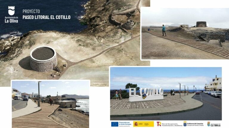 Transformación del litoral de El Cotillo con una inversión de 482.000 euros