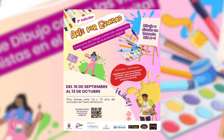 II edición de “Arte por la Equidad” sobre violencias machistas en el entorno digital