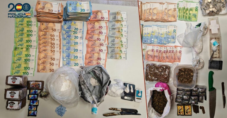 Desarticulada una red de tráfico de drogas en Puerto del Rosario: cuatro detenidos y dos puntos de venta eliminados