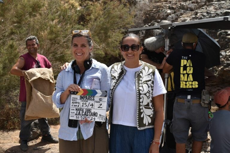 La cineasta María Sanz Esteve rueda en Fuerteventura Impares, el ‘teaser’ de su primer proyecto