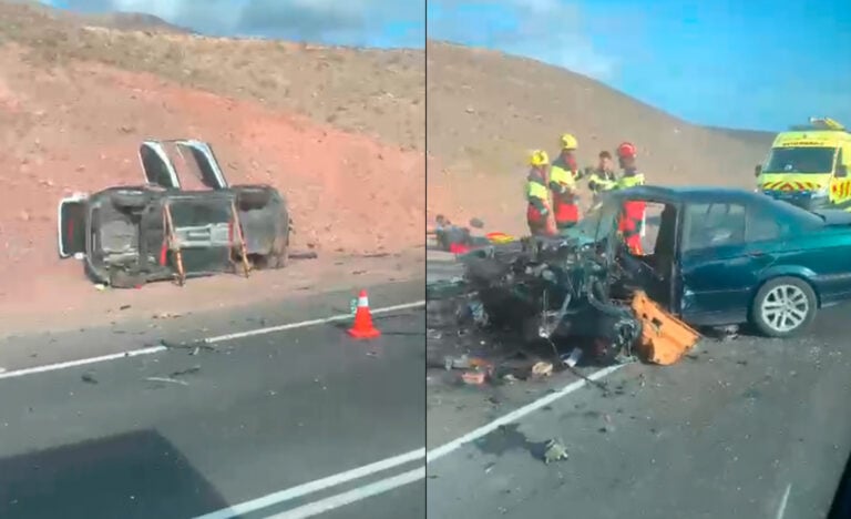Más de 11.000 emergencias en carretera en un año: el SUC alerta del aumento de accidentes de tráfico en Canarias