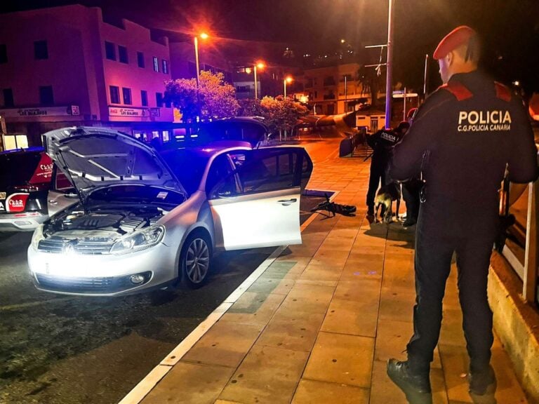 Detenido en Morro Jable con crack, cocaína y un sistema oculto en su vehículo