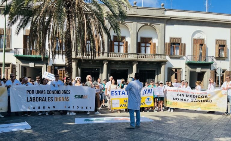 Médicos en huelga: solo un 22,7% secundó el paro en Canarias