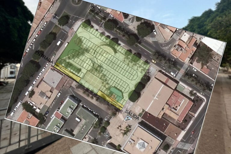 AMF plantea un parking subterráneo en Plaza de la Paz para aliviar el colapso de aparcamiento en Puerto del Rosario