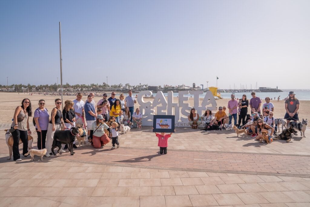 EnsalitraDOGS abre el debate sobre nuevos espacios pet friendly tras una jornada multitudinaria en Caleta de Fuste
