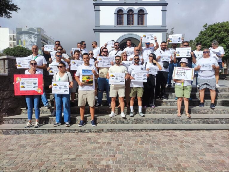 El transporte sanitario en Fuerteventura dice ‘basta ya’ a la precariedad y la invisibilidad laboral