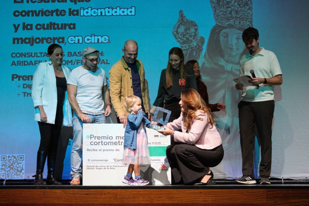 ‘Contigo’, de Roberto Canedo, se alza como mejor cortometraje del Festival de Fuerteventura Film Commission