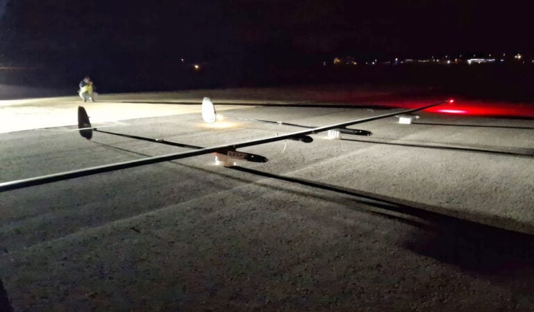 El Stratoport de Fuerteventura lidera el primer vuelo civil de un pseudosatélite en Europa