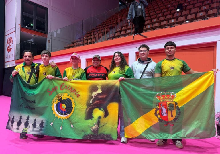 El Deportivo San Crispín se consolida en el circuito europeo de tiro con arco