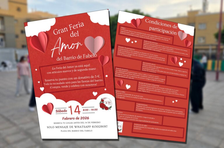 La Feria del Amor llega a Fabelo para apoyar las fiestas del barrio