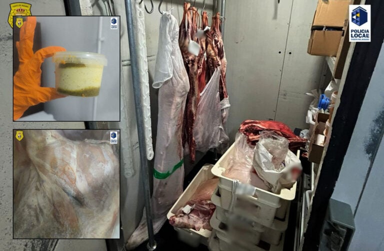 Precintan una carnicería en Puerto del Rosario por vender alimentos en mal estado