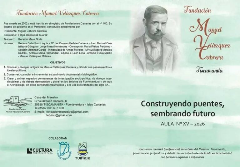 Aula XV de la Fundación Manuel Velázquez Cabrera en Tiscamanita: Un espacio para el diálogo y el futuro