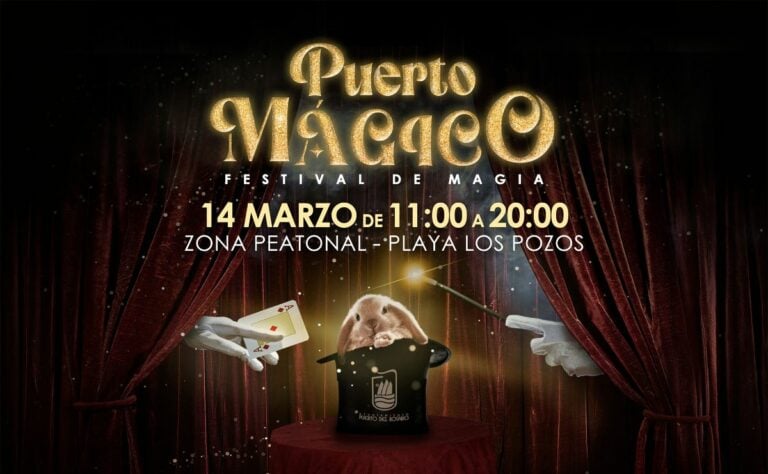«Puerto Mágico», un festival de ilusionismo y ocio familiar en la capital majorera