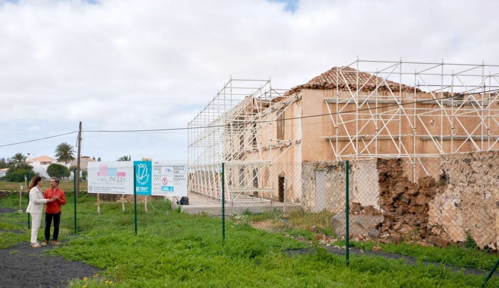 El Cabildo culmina la primera fase de rehabilitación de la Casa del Inglés