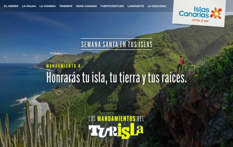 Canarias impulsa el turismo interno con la campaña ‘Los mandamientos del Turisla’ en Semana Santa