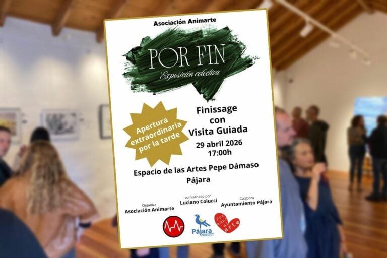 El público podrá asistir en directo al desmontaje de una exposición en un acto artístico único en Fuerteventura