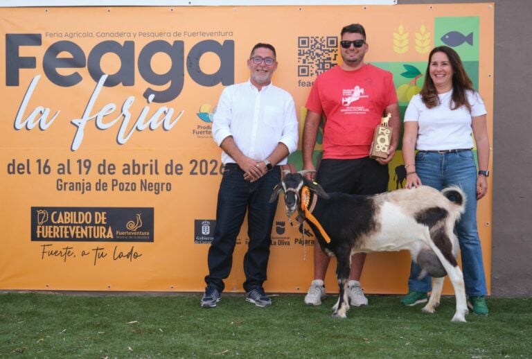 Belén Ramírez se alza con el primer premio en el VII Concurso de Valoración Morfológica de Cabras de Fuerteventura