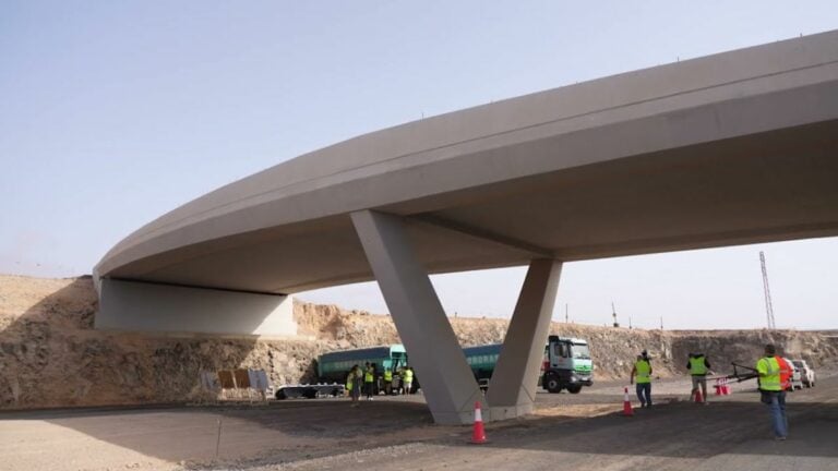 Desvíos de tráfico en el enlace de Guisguey los días 12 y 13 de mayo por las obras de la Variante de Puerto del Rosario-La Caldereta