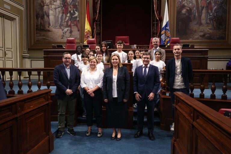 Un momento durante la presentación