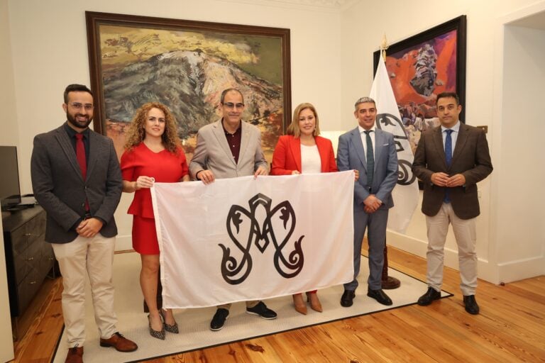 Un momento durante el acto