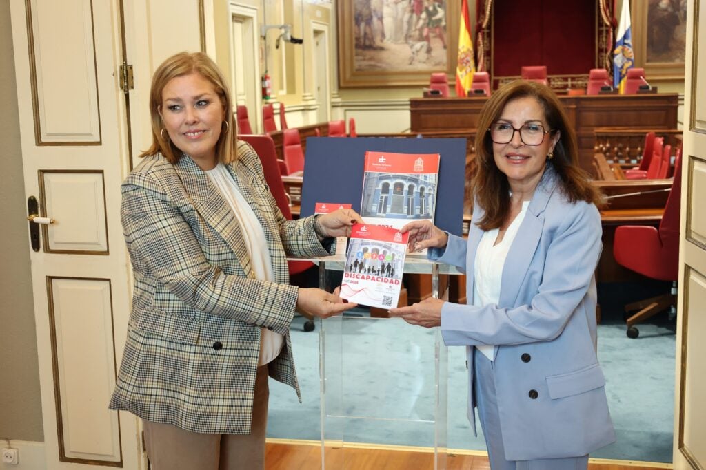 Un momento durante la entrega