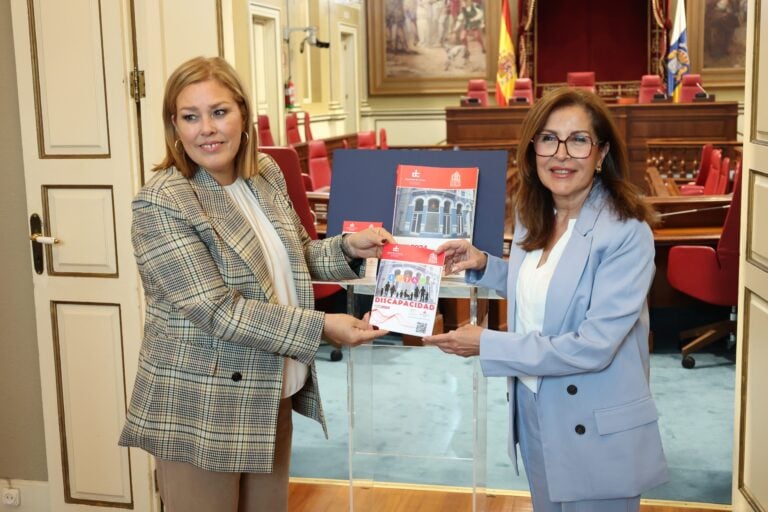 Un momento durante la entrega