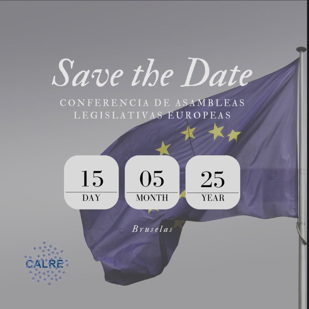 Las presidencias de los Parlamentos Regionales Europeos se reunirán en próximo 15 de mayo