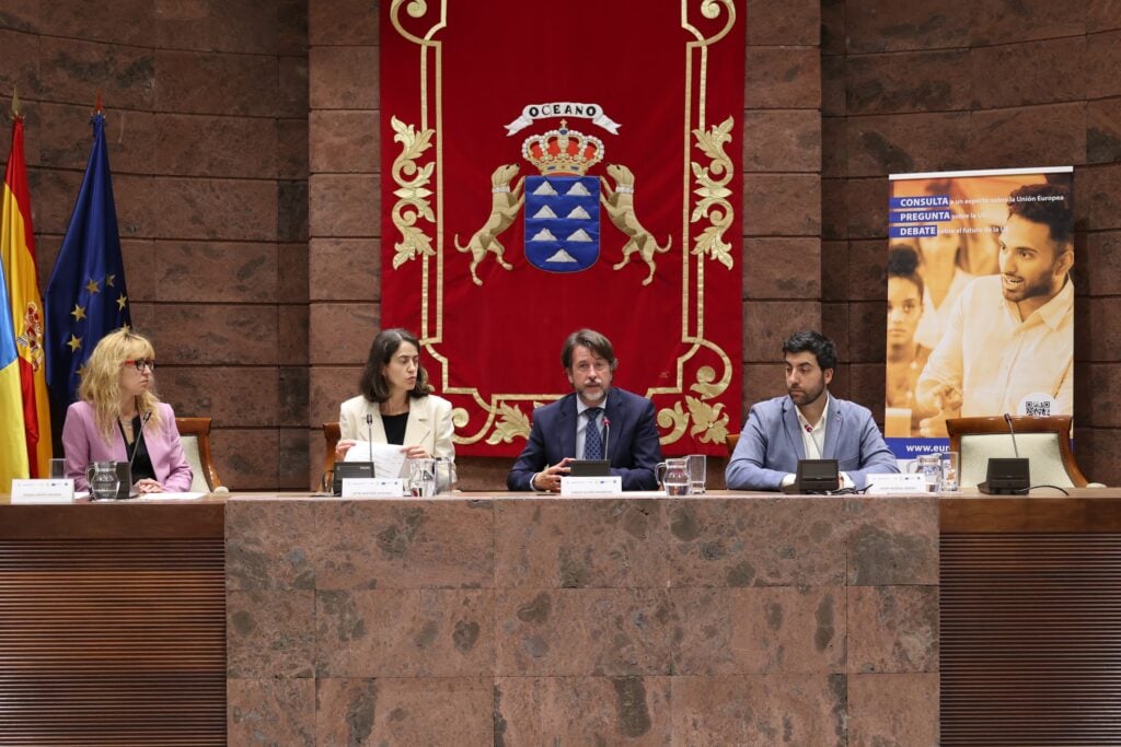 Un momento durante la jornada