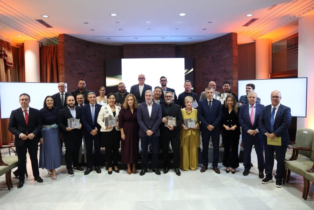 Un momento durante la entrega de premios