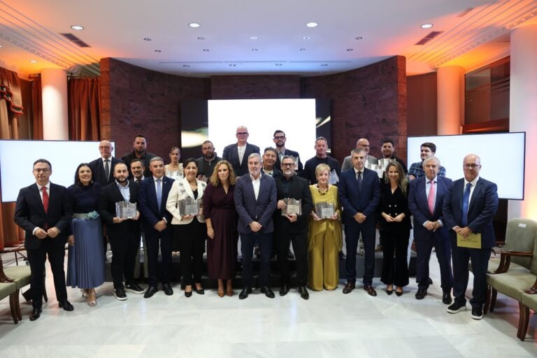 Un momento durante la entrega de premios