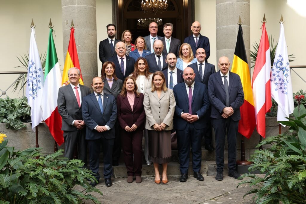 Un momento durante la reunión de la Calre