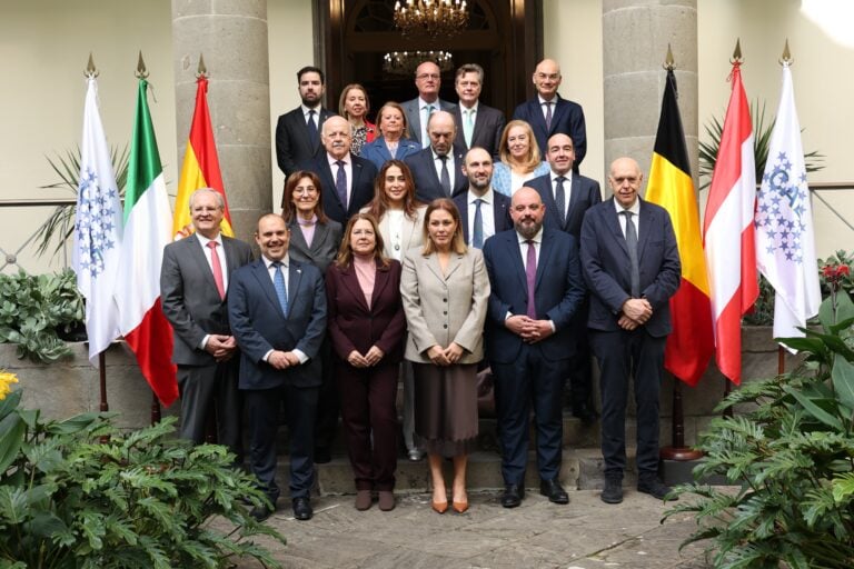Un momento durante la reunión de la Calre